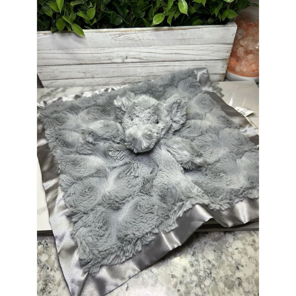 Cloud Island Gray Elephant Lovey Security Blanket‎ Target
